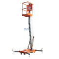 4-10m Hydraulic Lift Table Aluminum Aerial Work Platform Single Mast Lift Price